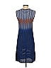 Magaschoni Graphic Blue Cocktail Dress Size S - photo 2