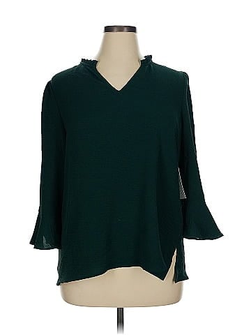Counterparts 3/4 Sleeve Blouse (view 1)
