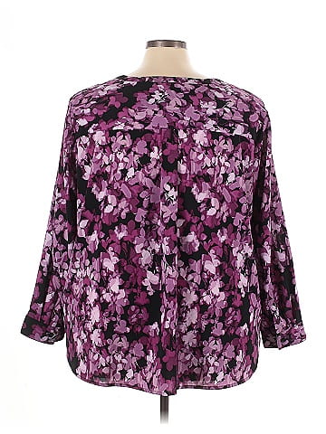 Catherines 3/4 Sleeve Blouse (view 2)