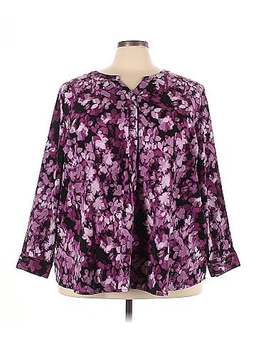 Catherines 3/4 Sleeve Blouse (view 1)
