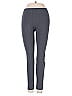 Angie 100% Polyester Chevron-herringbone Gray Active Pants Size S - photo 1