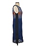 Magaschoni Graphic Blue Cocktail Dress Size S - photo 4