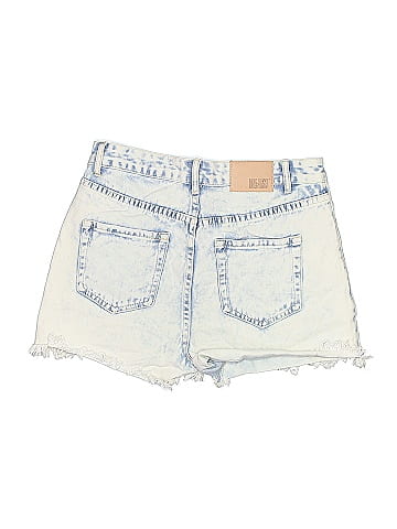 Blue Savvy Denim Shorts (view 2)