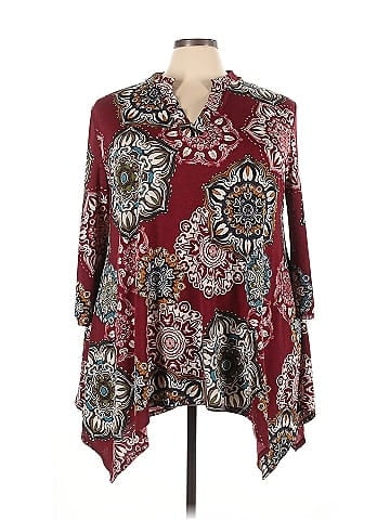 Perfectly Priscilla Long Sleeve Blouse (view 1)