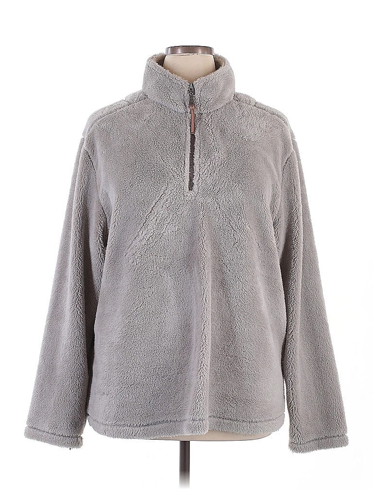True Grit 100% Polyester Gray Fleece Size XL - photo 1