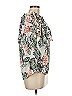 Parker Smith 100% Polyester Green 3/4 Sleeve Blouse Size Med - Lg - photo 4
