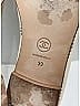 Chanel 100% Leather Ivory Patent Toe Cap Ballet Flats Size EU 39 - photo 7