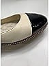 Chanel 100% Leather Ivory Patent Toe Cap Ballet Flats Size EU 39 - photo 4