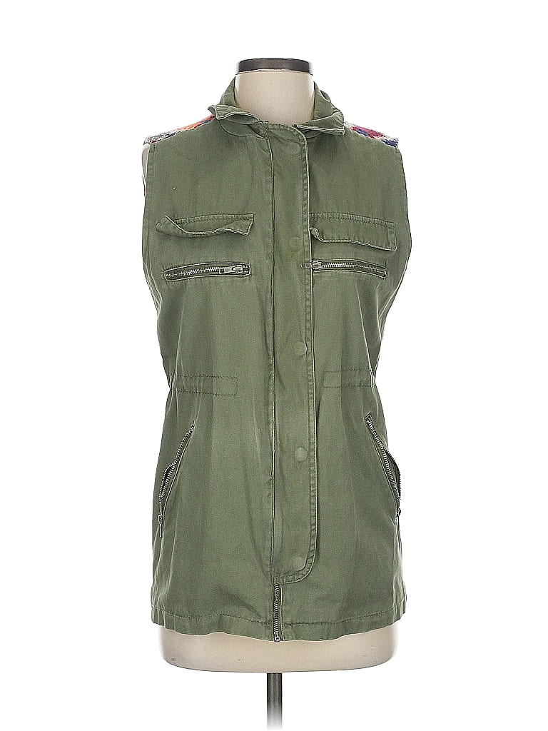 Pre-owned Thread & Supply Vest In Green