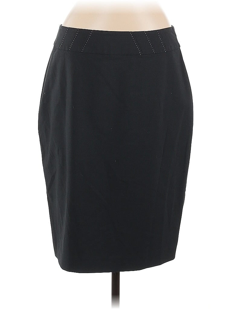 Georgiou Studio Solid Black Formal Skirt Size 8 - photo 1
