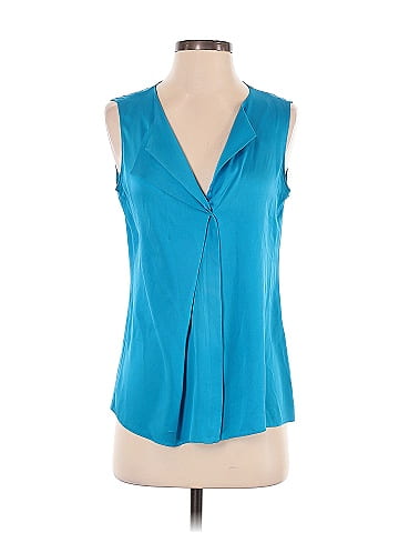 Elie Tahari Sleeveless Silk Top (view 1)