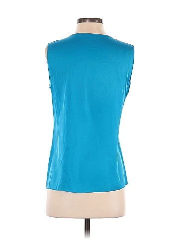 Elie Tahari Sleeveless Silk Top (view 2)