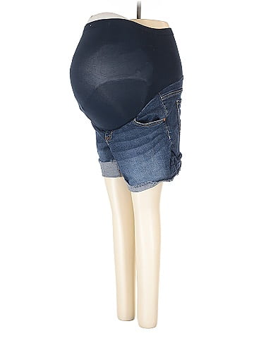Indigo Blue Denim Shorts (view 1)