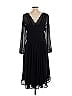Belstaff 100% Silk Black Cocktail Dress Size EU (IT) 46 / US 10 - photo 2