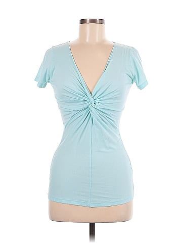 Velvet Short Sleeve Top (view 1)