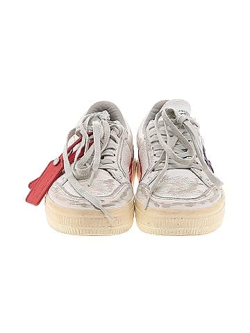 OFF-WHITE Vulcanized Distressed Sneakers (view 2)