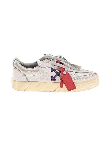 OFF-WHITE Vulcanized Distressed Sneakers (view 1)
