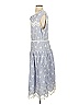 ML Monique Lhuillier 100% Polyester Blue Casual Dress Size 14 - photo 5