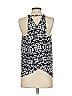 Sanctuary Silver Black Sleeveless Blouse Size XS - photo 2