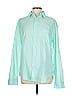Frank & Eileen 100% Cotton Green Long Sleeve Button-Down Shirt Size L - photo 1