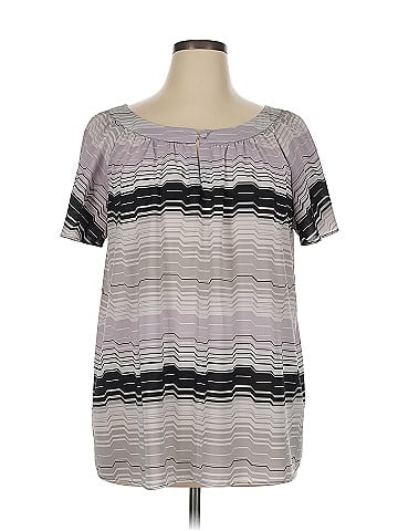 Daisy Fuentes Short Sleeve Blouse (view 1)