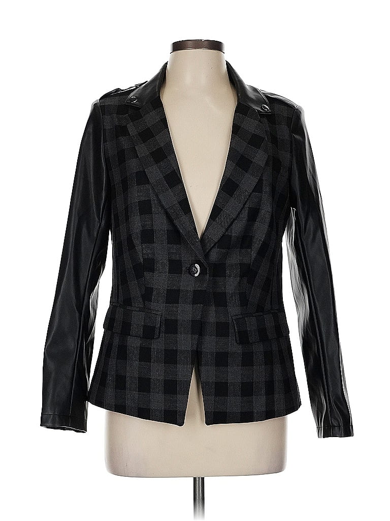 Pre-owned Peace Of Cloth Blazer Jacket In Black
