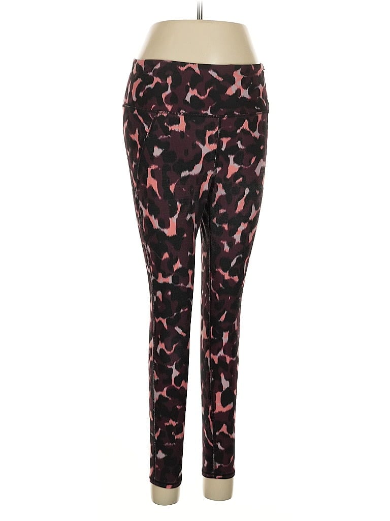 Pre-owned Betsey Johnson Performance Active Pants In Black