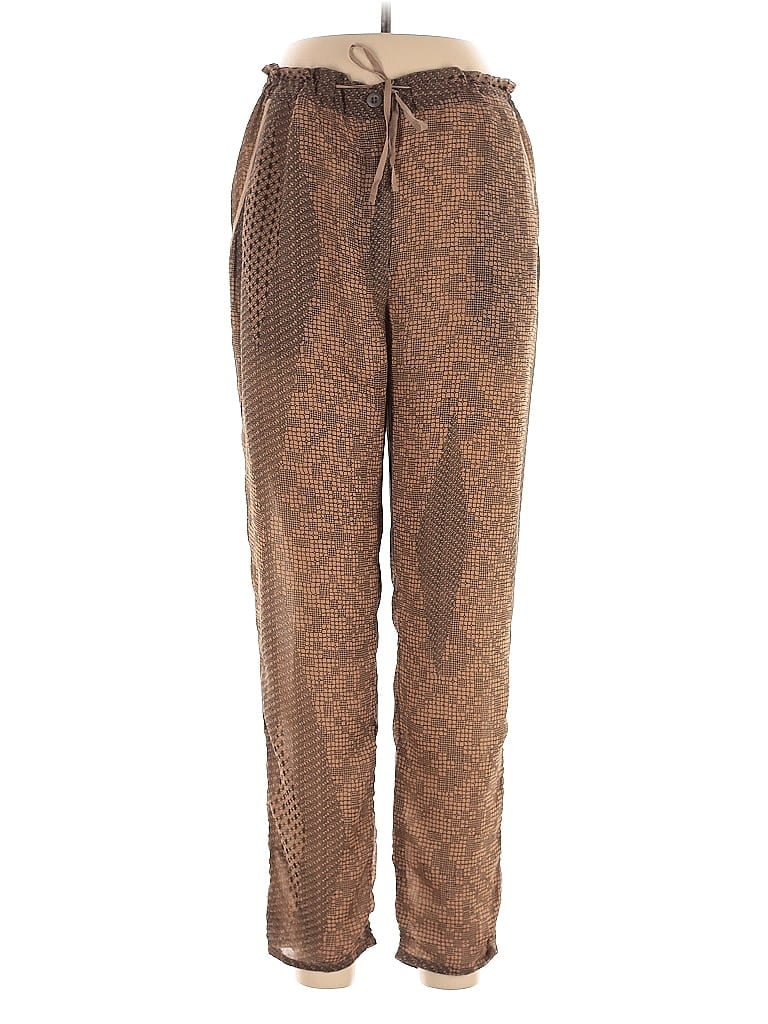 Pre-owned Staring At Stars Casual Pants In Brown