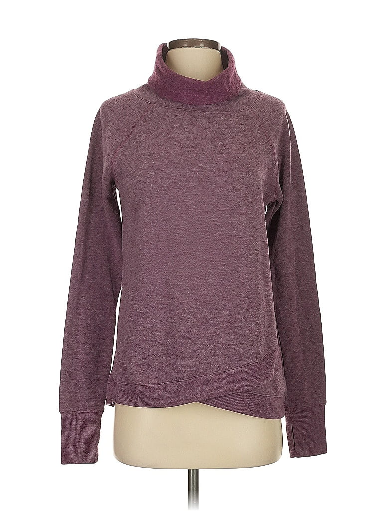 Click to view more detailed imagery on our partner's website Pre-owned Jockey Turtleneck Sweater In Purple