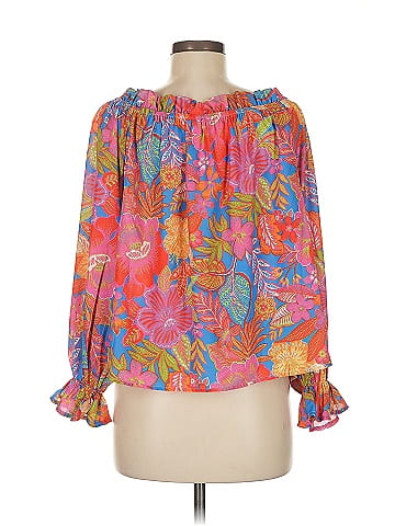 Flying Tomato 3/4 Sleeve Blouse (view 2)