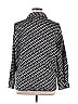 Foxcroft Print Black Long Sleeve Blouse Size 16 - photo 2