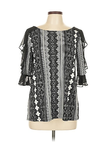 Bold Elements 3/4 Sleeve Blouse (view 1)