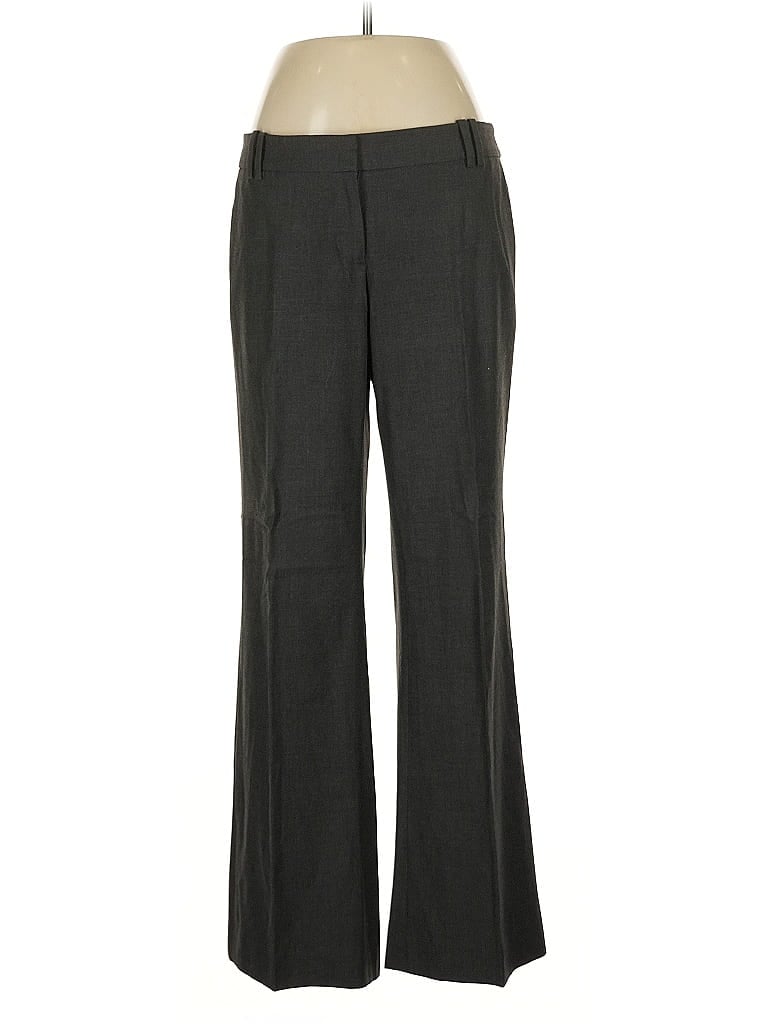 Pre-owned Ann Taylor Loft Dress Pants In Gray