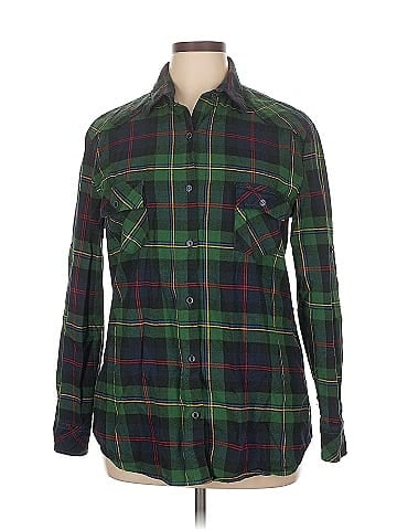 Matchstick Long Sleeve Button-Down Shirt (view 1)