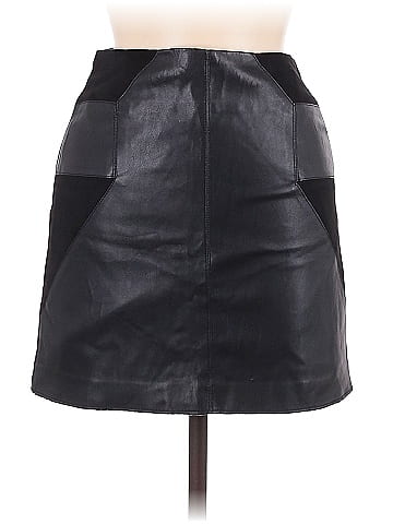 River Island Faux Leather Skirt (view 1)