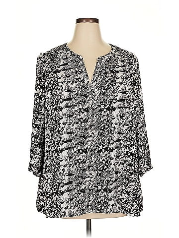 dalia 3/4 Sleeve Blouse (view 1)