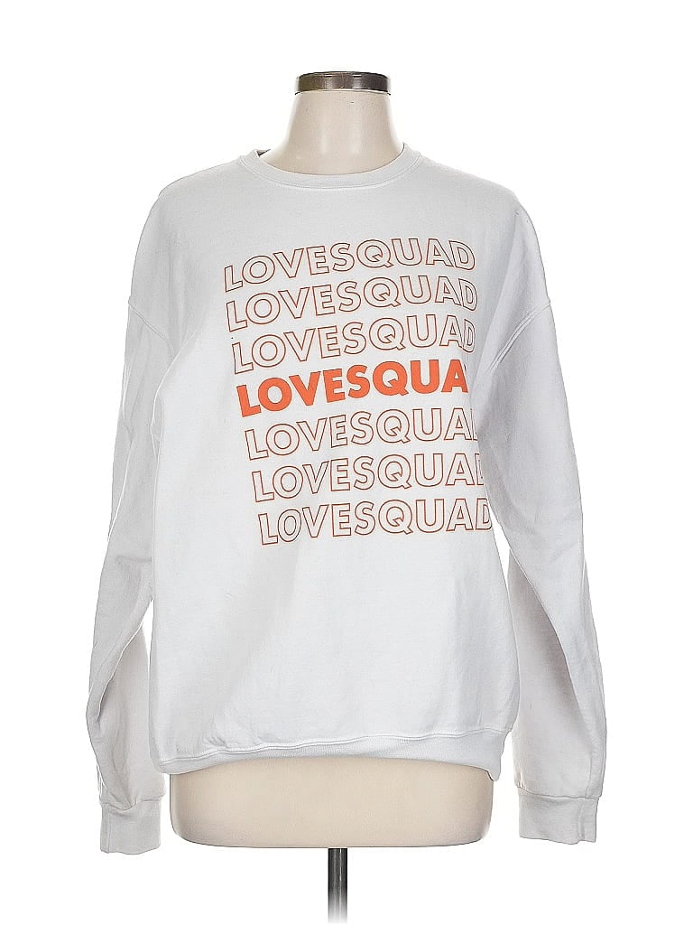 Pre-owned Made With Love Sweatshirt In Orange