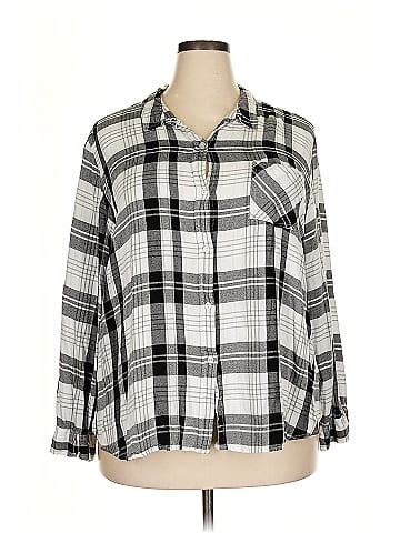 Como Vintage 3/4 Sleeve Button-Down Shirt (view 1)