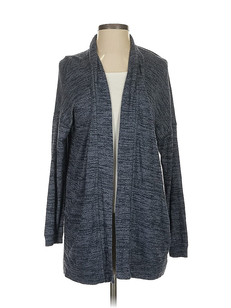 Pre-owned Abercrombie & Fitch Cardigan Sweater In Gray