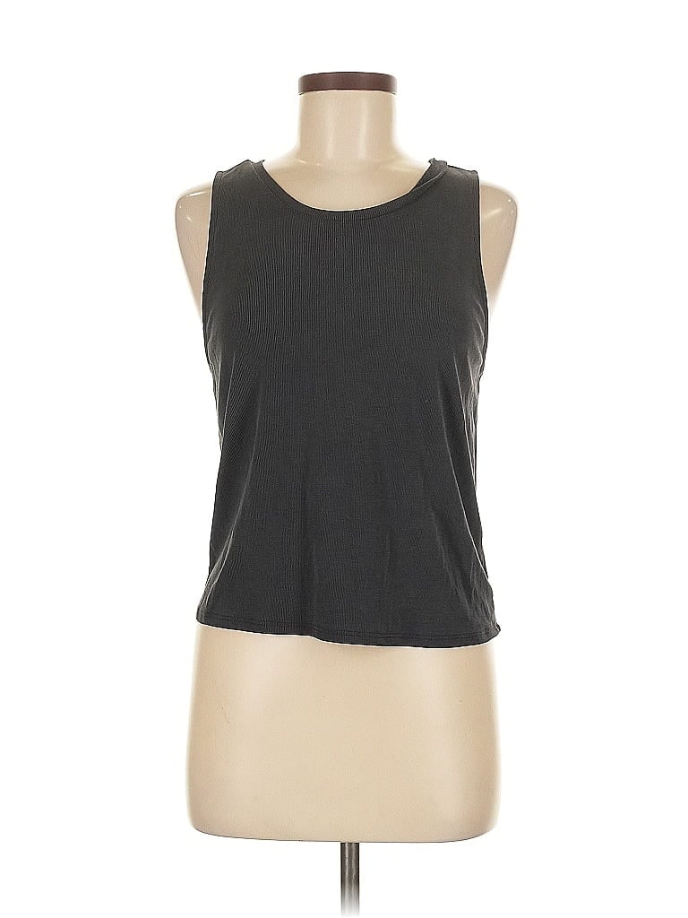 Pre-owned Bb Dakota Sleeveless Top Gray Tops