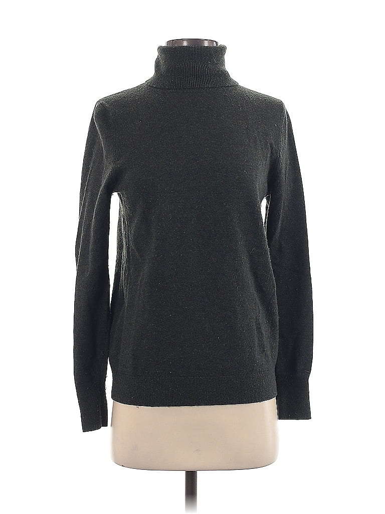 Pre-owned Banana Republic Turtleneck Sweater In Gray