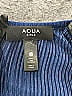 Aqua 100% Polyester Blue Short Sleeve Blouse Size S (baby) - photo 3