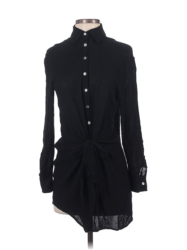 Pre-owned Cotton Candy La Casual Dress In Black