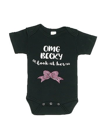Laughing Giraffe Short Sleeve Onesie (view 1)
