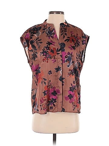 Elie Tahari Short Sleeve Blouse (view 1)