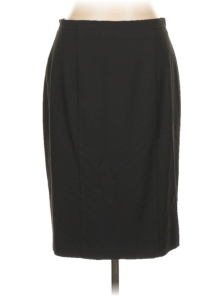 Pre-owned Ann Taylor Formal Skirt In Black