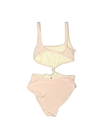 Solid & Striped One Piece Swimsuit (view 2)