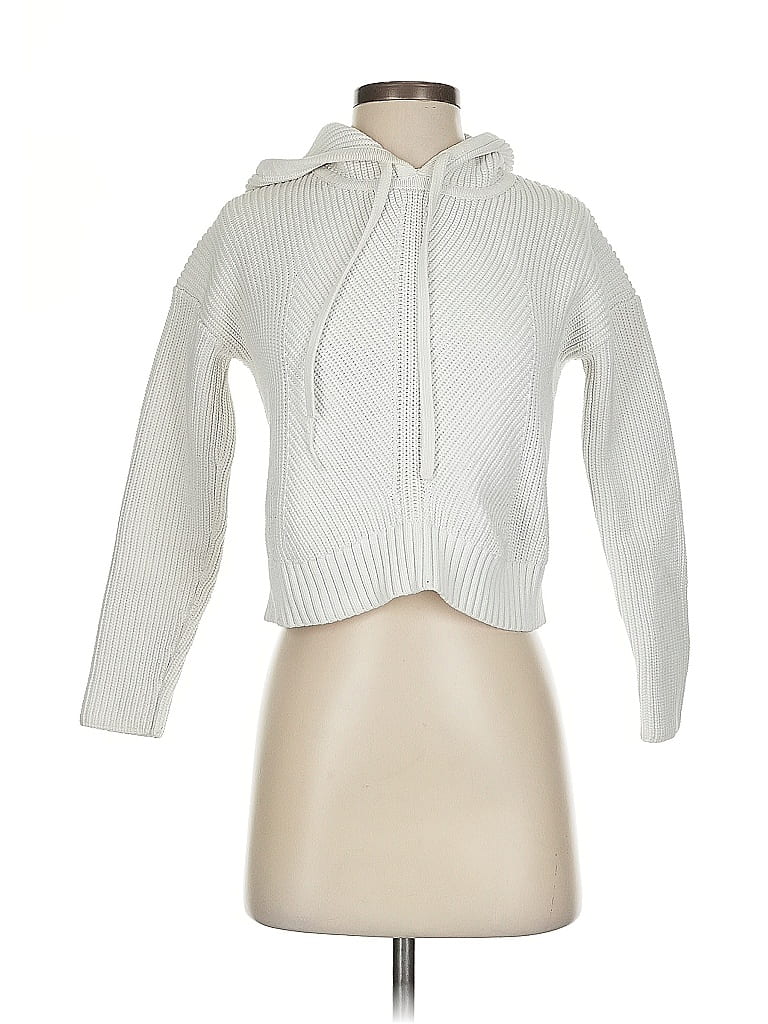 Pre-owned Banana Republic Pullover Sweater In White