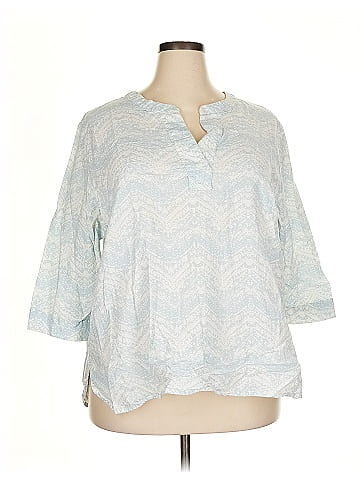 Carole Little 3/4 Sleeve Blouse (view 1)