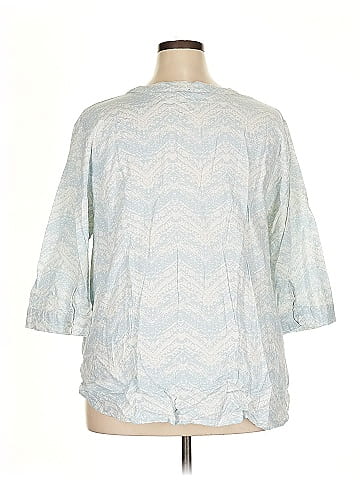 Carole Little 3/4 Sleeve Blouse (view 2)